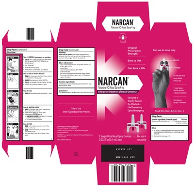 Carton Label (Narcan Carton Label)